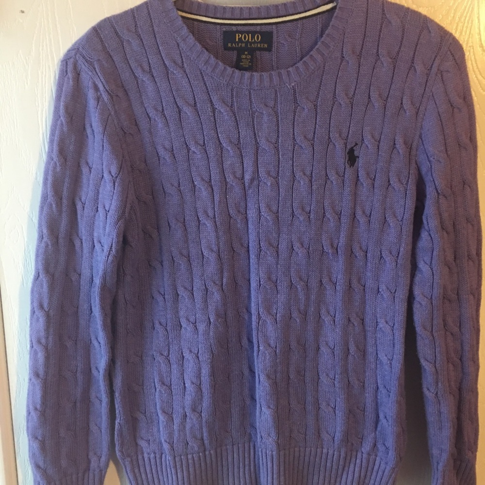 Cable sweater